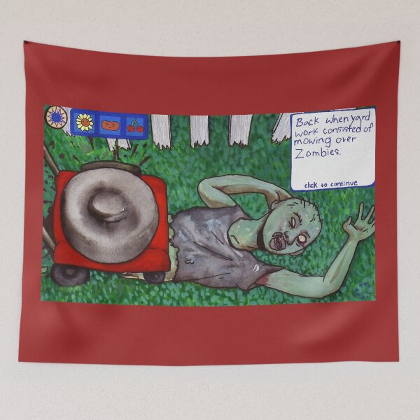 Item preview, apocalyptic lawncare designed and sold by Nevermind-artss.
