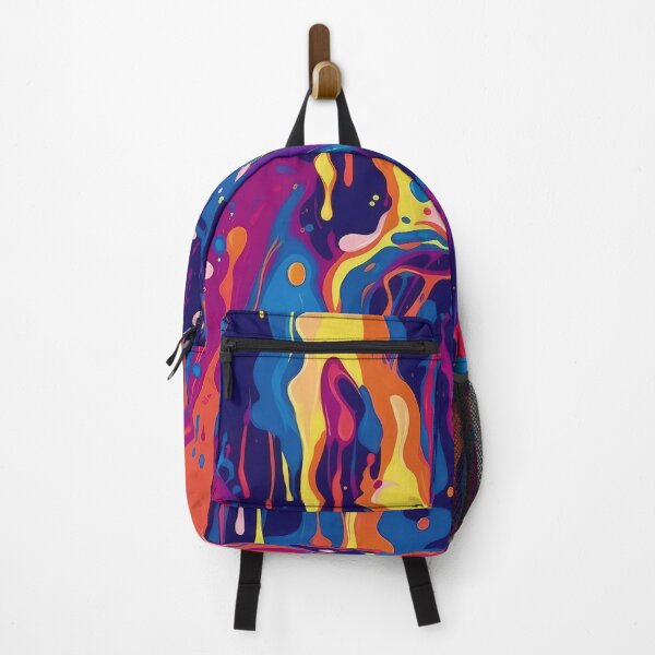 Item preview, Fluid Fusion: A Captivating Melted Colors Illustration designed and sold by SpicyGraphicArt.