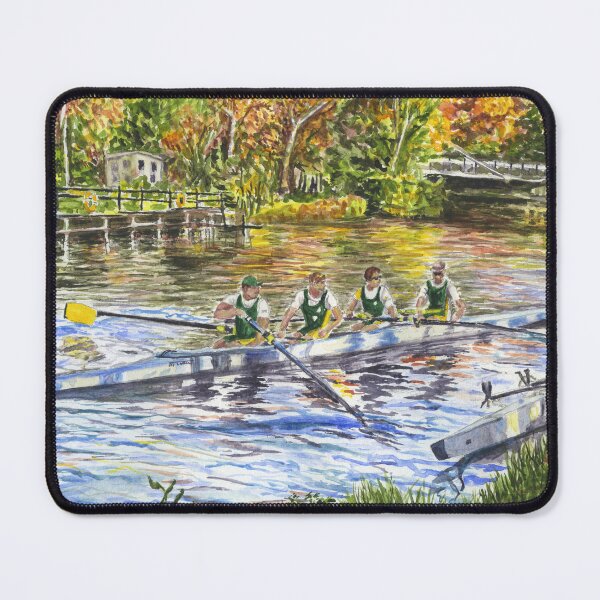 Item preview, Autumn Heads at Northwich Rowing Club on the River Weaver in Cheshire designed and sold by LymphomaLass.