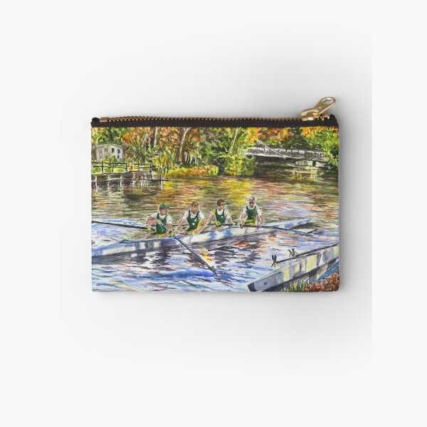 Item preview, Autumn Heads at Northwich Rowing Club on the River Weaver in Cheshire designed and sold by LymphomaLass.