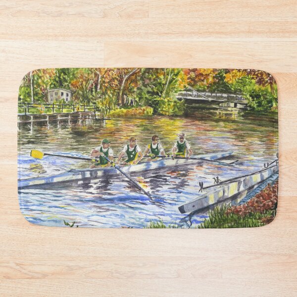 Item preview, Autumn Heads at Northwich Rowing Club on the River Weaver in Cheshire designed and sold by LymphomaLass.