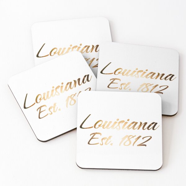 Item preview, Louisiana Est. 1812 - Sunset Graphic Art designed and sold by EDigitalDesigns.