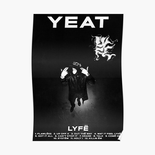 Yeat - Lyfe Poster