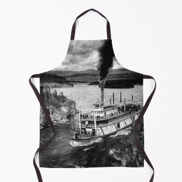 Artikelvorschau, White Horse Steamer schießt 1924 auf die 5 Finger Rapids entworfen und verkauft von Daniel Hagerman.