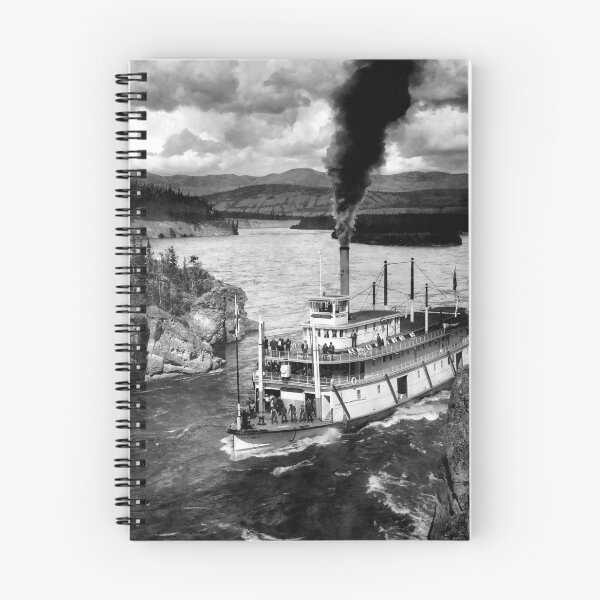 Item preview, White Horse Steamer Shoots 5 Finger Rapids 1924 designed and sold by Daniel Hagerman.