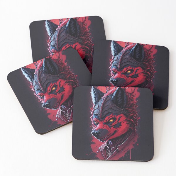 Item preview, The Scarlet Hyena: Stealth and Cunning in the Dark designed and sold by DinonestoPlace.