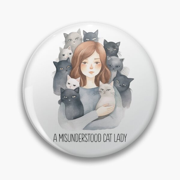 Item preview, A Misunderstood Cat Lady designed and sold by WinterWifeArt.