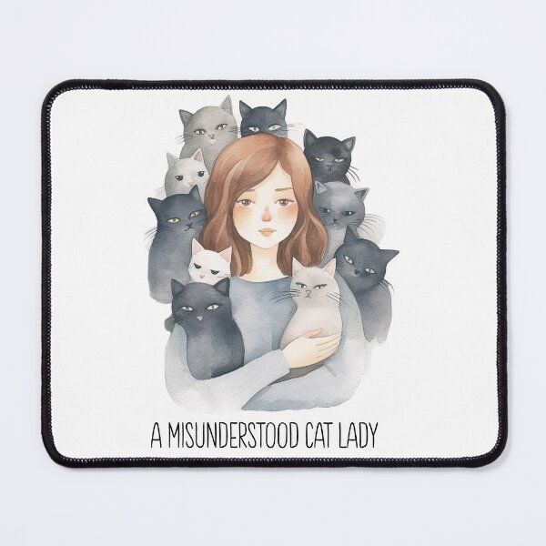 Item preview, A Misunderstood Cat Lady designed and sold by WinterWifeArt.