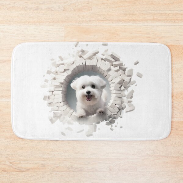 Item preview, Bichon Maltese Jumping designed and sold by Papel.