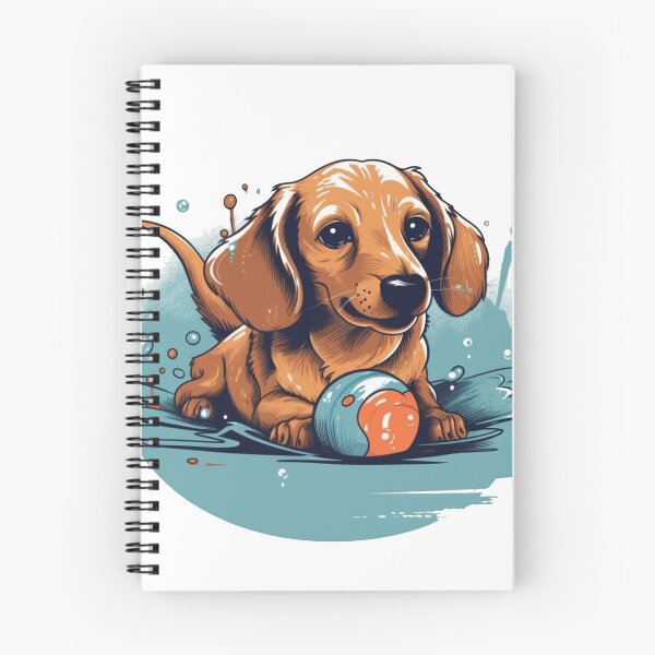 Item preview, Doggie Co.: Cute & Lovable artworks for Dachshund designed and sold by DooodleGod.