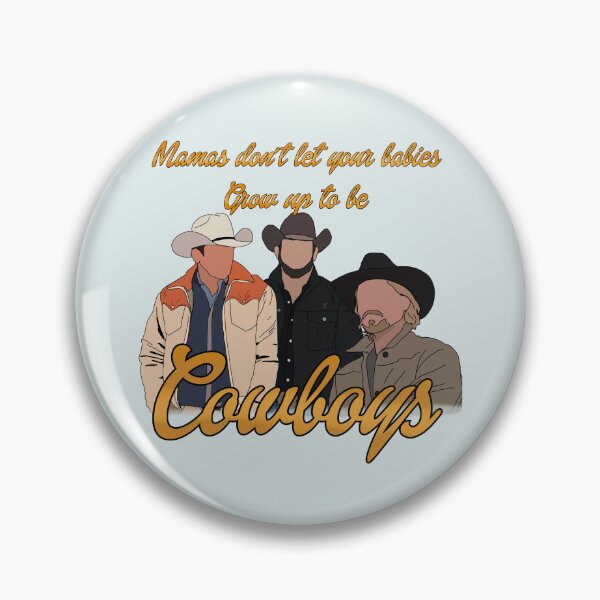 Item preview, Grow up to be cowboys designed and sold by SaintsPlace.