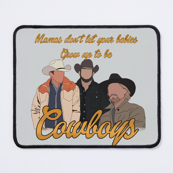 Item preview, Grow up to be cowboys designed and sold by SaintsPlace.