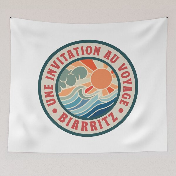 Item preview, BIARRITZ BASQUE COAST UNE INVITATION AU VOYAGE designed and sold by TonySpencer.