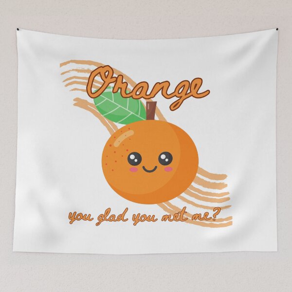 Item preview, Cute and fun cartoon orange pun. designed and sold by Strictly McCracken.