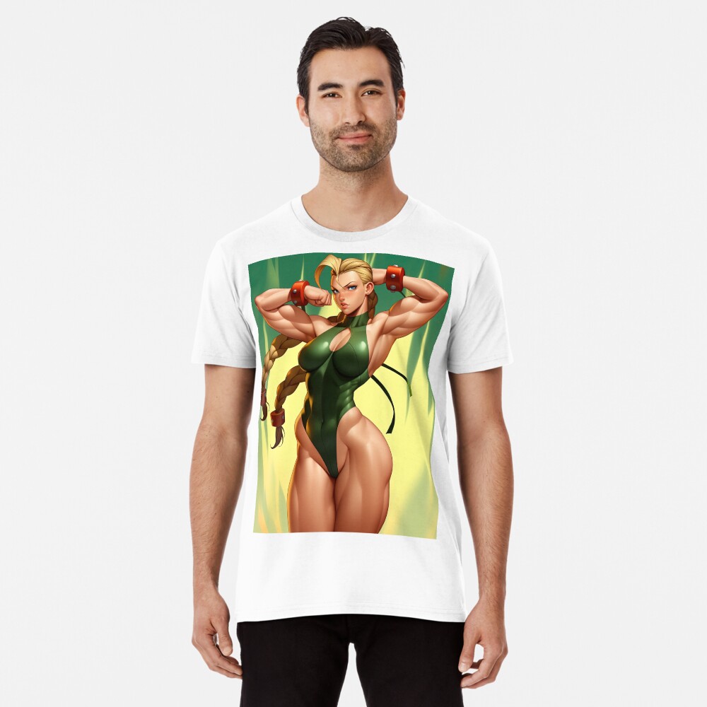 Cammy Alpha 3 Portrait Premium Unisex T-shirt vectorized -  Israel