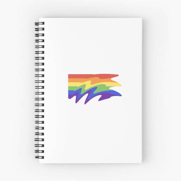 Item preview, Gay Pride ripple flag designed and sold by Puddleleaps.