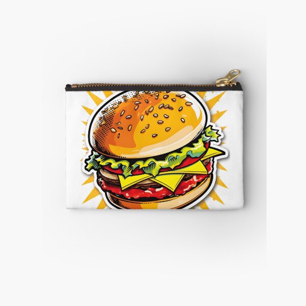 Item preview, Burger Delight - Tasty Burger Sticker designed and sold by UrsaStick.