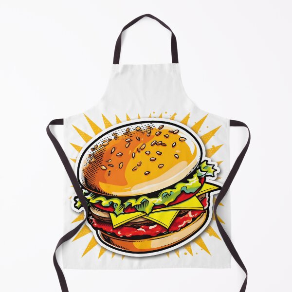 Item preview, Burger Delight - Tasty Burger Sticker designed and sold by UrsaStick.