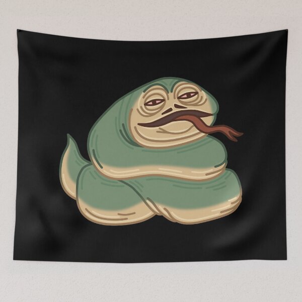 Item preview, Jaba the Snek designed and sold by CassandraDayArt.