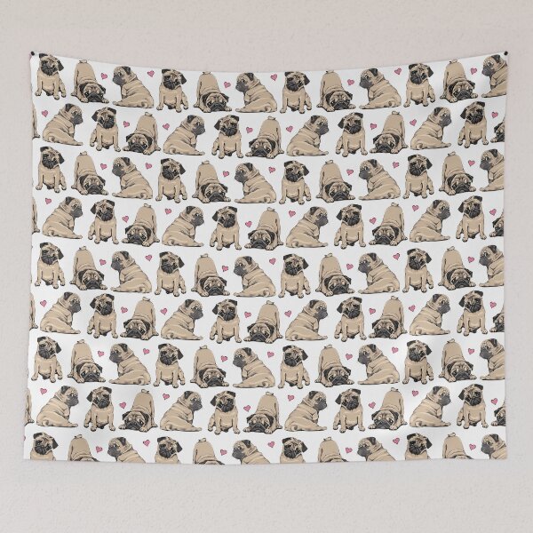 Item preview, Cute Pug Dog For Pug Mom, Pug Dad designed and sold by sleeko.