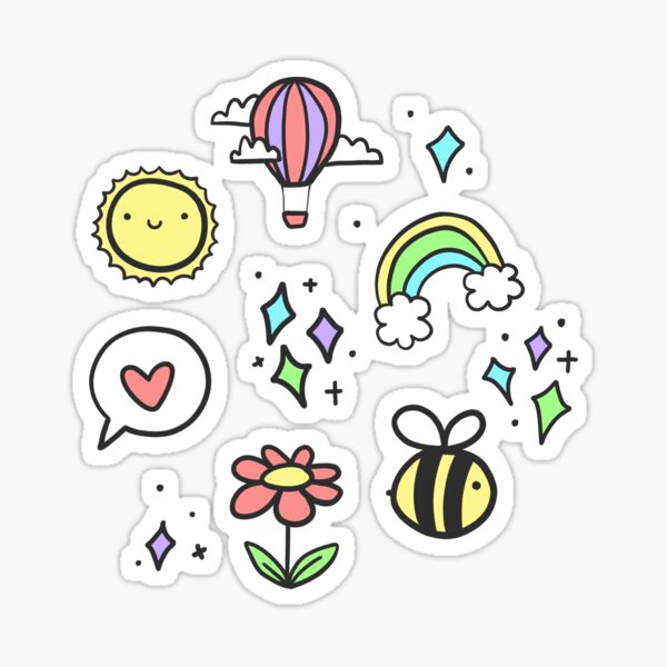 Positivity Pattern Sticker
