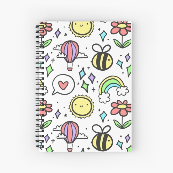 Positivity Pattern Spiral Notebook