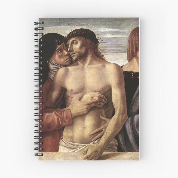 Item preview, Pietà by Bellini, Jesus, the Virgin Mary and St John the Evangelist designed and sold by The Great  Art.