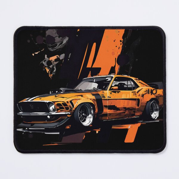 Item preview, Highly Collectible Muscle V8 Car, 1969 designed and sold by MVDigitalArt.