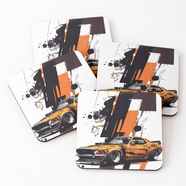 Item preview, Highly Collectible Muscle V8 Car, 1969 designed and sold by MVDigitalArt.