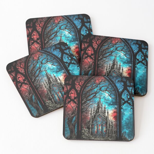 Item preview, Stained Glass Tristram Cathedral designed and sold by Nightarcade.