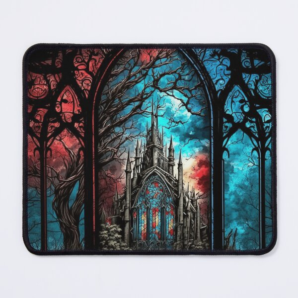 Item preview, Stained Glass Tristram Cathedral designed and sold by Nightarcade.