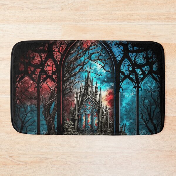 Item preview, Stained Glass Tristram Cathedral designed and sold by Nightarcade.