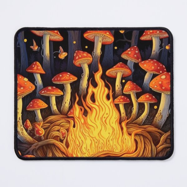 Item preview, Mushroom, Camp fire designed and sold by Ellimade.