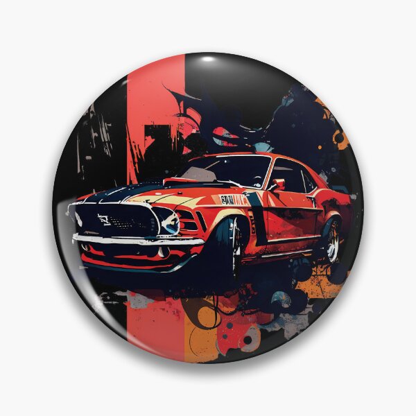 Item preview, Highly Collectible Muscle Race Car, 1969 designed and sold by MVDigitalArt.