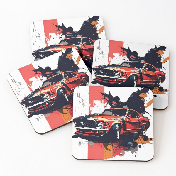 Item preview, Highly Collectible Muscle Race Car, 1969 designed and sold by MVDigitalArt.