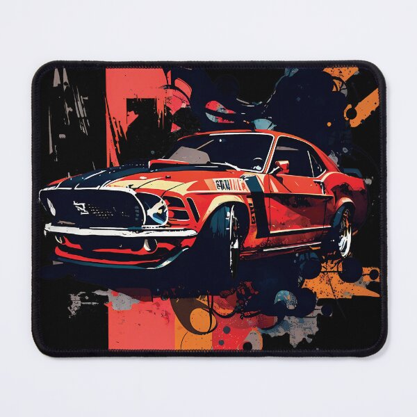 Item preview, Highly Collectible Muscle Race Car, 1969 designed and sold by MVDigitalArt.