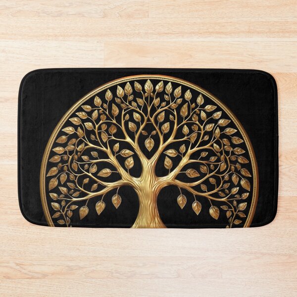 Item preview, Gold Tree Of Life Mandala Sacred Nature designed and sold by trajeado14.