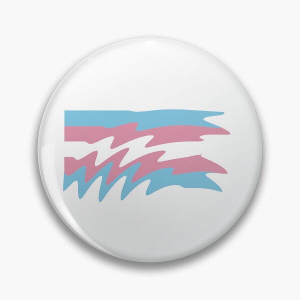 Artikelvorschau, Trans-Pride-Wellenflagge entworfen und verkauft von Puddleleaps.