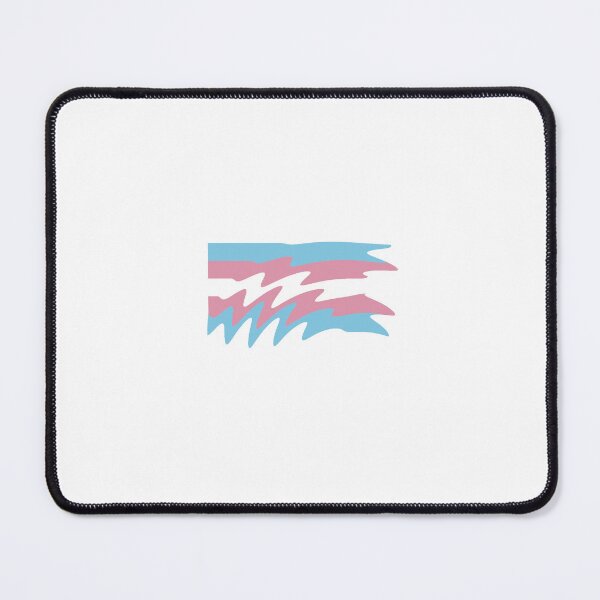 Item preview, Trans Pride ripple flag designed and sold by Puddleleaps.