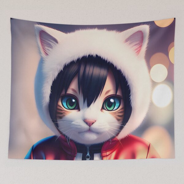Item preview, Cosplay Cat - Modern Digital Art designed and sold by Ai-michiart.