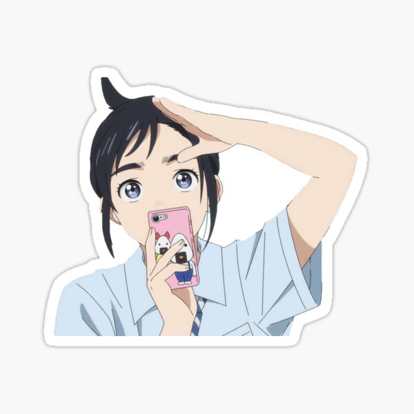 Aesthetic Isaki x Ganta from Insomniacs After School or Kimi wa Houkago  Insomnia Anime and Manga Characters Sticker for Sale by Animangapoi