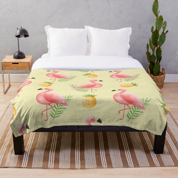 Item preview, Summer Patterns With Flamingos And Pineapples designed and sold by Designedbygigy.