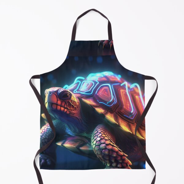 Item preview, Neon Tortoise designed and sold by ZombiOctopi.