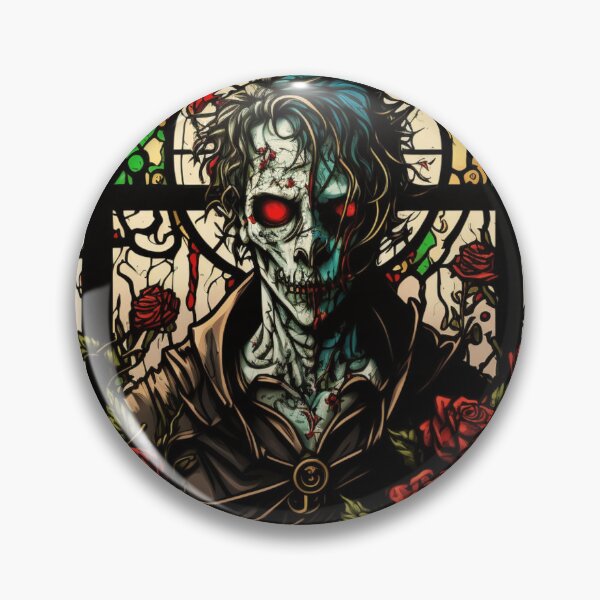 Item preview, Stained Glass Undead Priest designed and sold by Nightarcade.