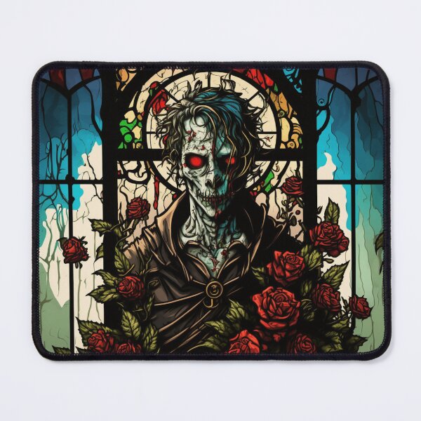 Artikelvorschau, Untoter Priester aus Buntglas entworfen und verkauft von Nightarcade.