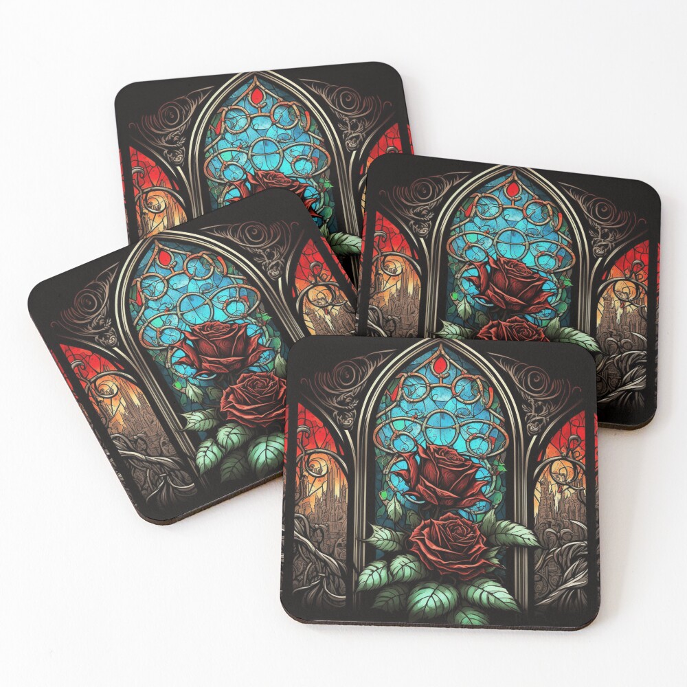 Item preview, Coasters (Set of 4) designed and sold by Nightarcade.