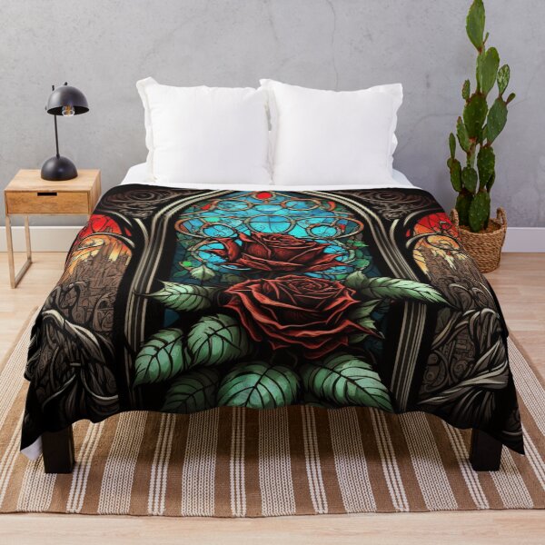 Item preview, Stained Glass Roses designed and sold by Nightarcade.