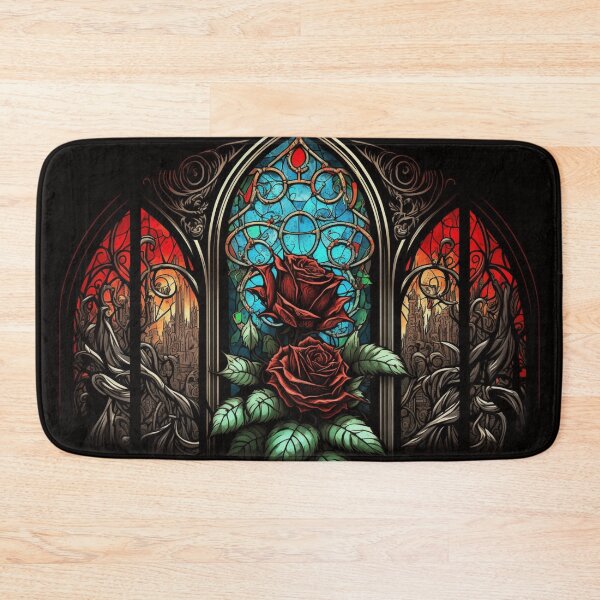 Item preview, Stained Glass Roses designed and sold by Nightarcade.