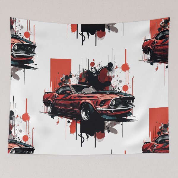 Item preview, Highly Collectible Race Car, 1969 designed and sold by MVDigitalArt.