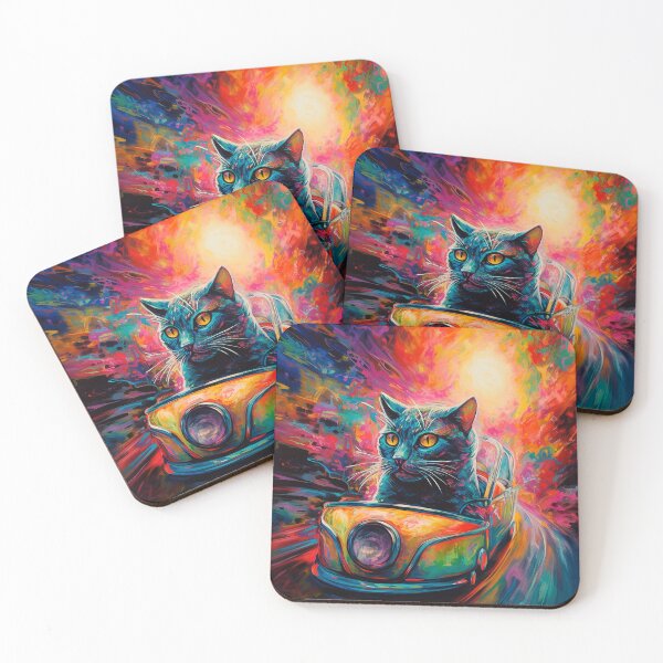 Item preview, Feline Galaxy: Conquest of Colors in the Cosmos designed and sold by Casanova Originals.